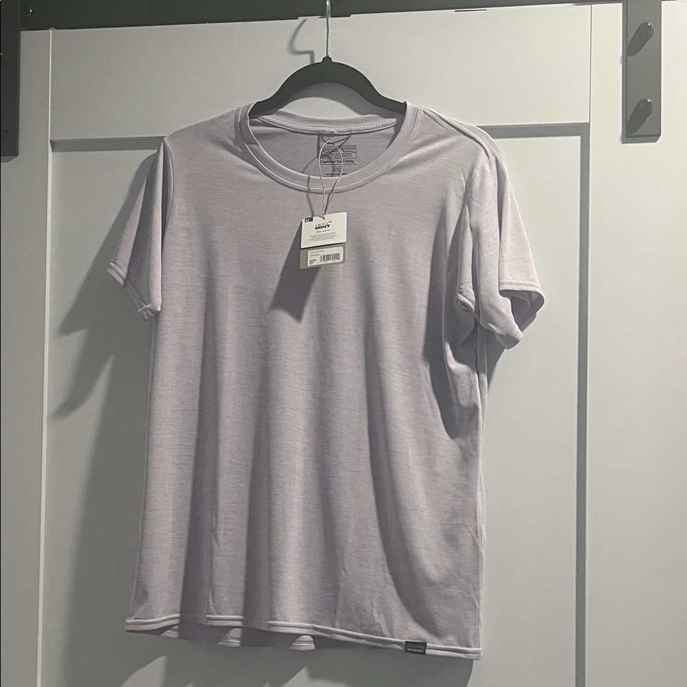 Patagonia Light Purple Women's Short Sleeve Tee
